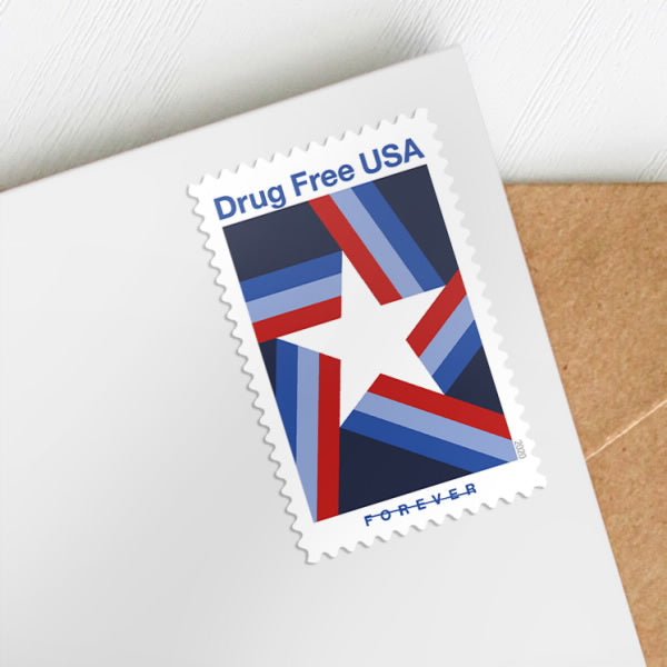 (2020) USPS Drug Free USA First-Class Forever Stamps