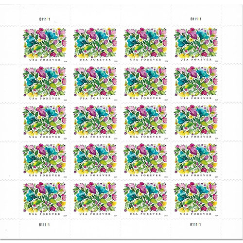 2024 USPS Celebration Blooms Forever Stamps